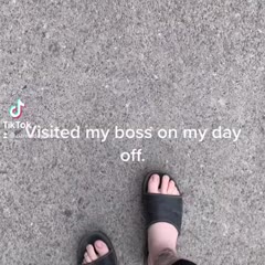 Had nothing to do today so I visited my boss at work