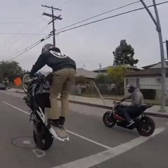 Long wheelie is long