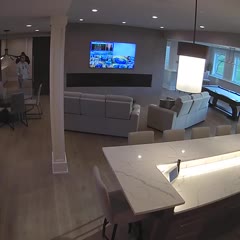 Television Swings Itself Off Wall