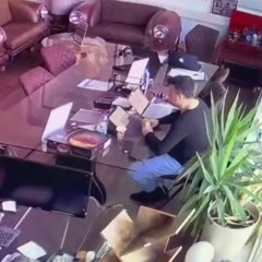 Table used self-destruction