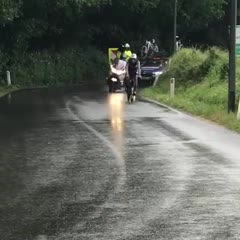 The Remco Evenepoel crash from the sidelines