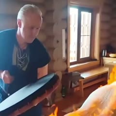 Massage flambé
