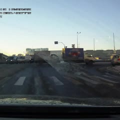 Accident 2.12.2013 15.30 St. Petersburg, and Zanevsky Malookhtinsky avenue