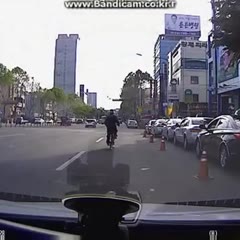 Woman falls from the sky