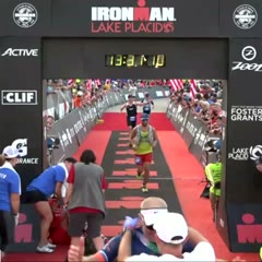 How NOT to celebrate finishing the 2018 Ironman Lake Placid! Broken Foot