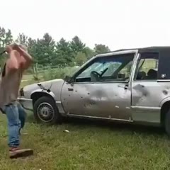 Not the window!