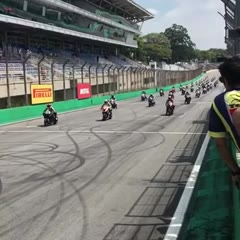 Crash in interlagos