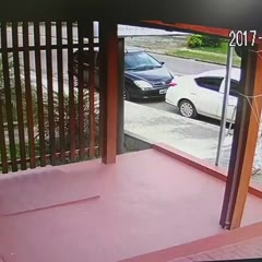 Woman Almost Hit by Car