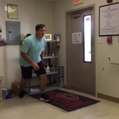 Now you put a hole in the floor