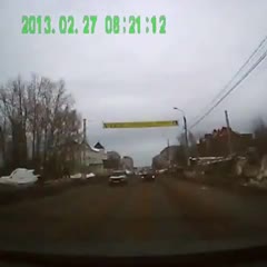 ДТП г.Александров ул.Красный переулок 27.02.2013
