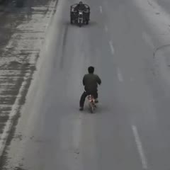 They both zigged and zagged and still crash into each other