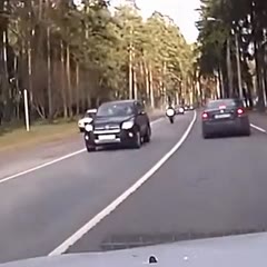 Automobilist mag motorrijder niet