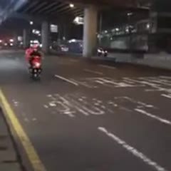Reverse wheelie fast delivery