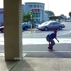 Pop Moonwalks At CVS