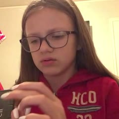 Vlogging with a little brother in the background