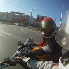 Перекозлил на мотоцикле Honda CBR929RR