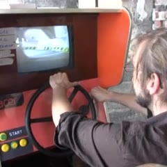 German designer brings Wipeout racing game to life