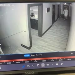 Walking in a dark room