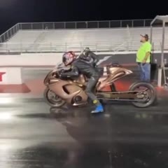 NGERI‼️DETIK DETIK MOTOR HAYABUSA LEPAS KENDALI