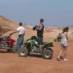 Quad Hits Cliff
