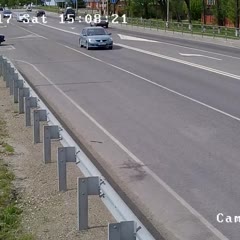 Момент аварии 13.05.2017 - Северская