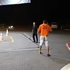 Briga e violência no Posto Alpha em Gramado/RS