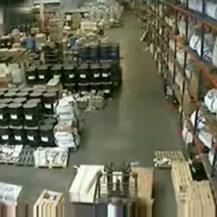 Funny forklift accident at GM