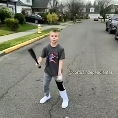Baseball trickshot