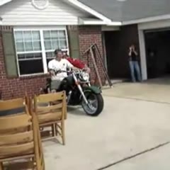 Motorcycle loading fail
