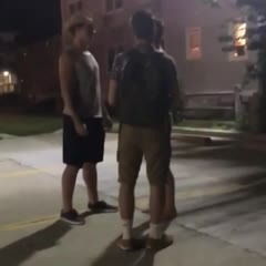 Drunk Bro KO's Other Bro