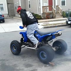 ATV Donut Fail