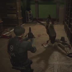 300 IQ experiments in Resident Evil 2 demo