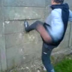 Kicking The Wall