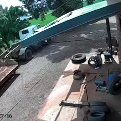 Tire Explodes in Repair Shop