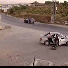 throwing a Molotov cocktail