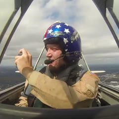Recording out of a plane window