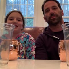 Told my nine year old I’d give her $100 if she copied exactly everything I did.