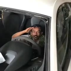 He was so happy