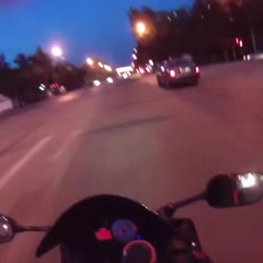 Нападение мотоциклиста и ответ. мопед не мой, я просто разместил объяву.