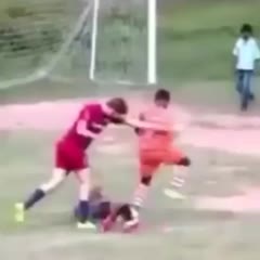 Soccer Dropkick Vine