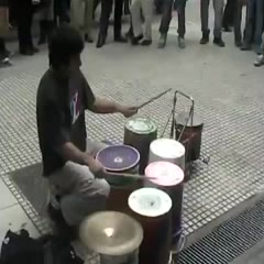 Baldes en Música Electrónica (Sensation en la calle)