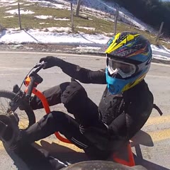 Wear your safety gear when triking