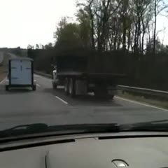 2x4 through my windshield...