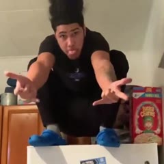 Trying to be Spiderman