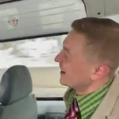 Never open the car door when its on move