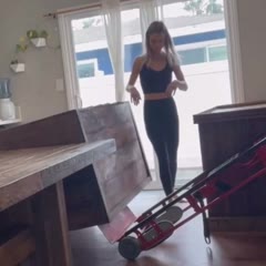 To move furniture