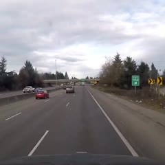 Motorcyclist Plows Into A Car, Motorcyclist Ends Up Sitting On The Cars Trunk