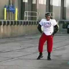 World record attemp. Jumping through 10 panes of glass.