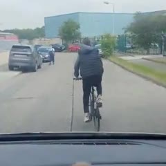 Bet he wished he never waved that chain