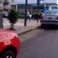 In Argentina, people park as they want...